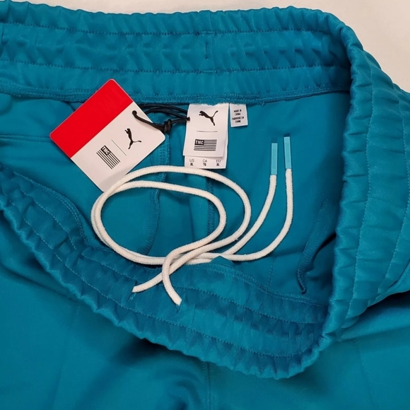 Puma x TMC Mens Size XL Hustle Way Bermuda Shorts Nipsey Hussle Teal 531215-01 - Picture 6 of 12